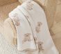 Teddy Bear Cotton Knit Baby Blanket