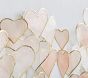 Capiz Heart Wall Hanging