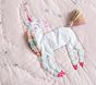 Rainbow Unicorn Toddler Quilt (Crib Sized)