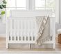 Ruffle European Linen Baby Quilt