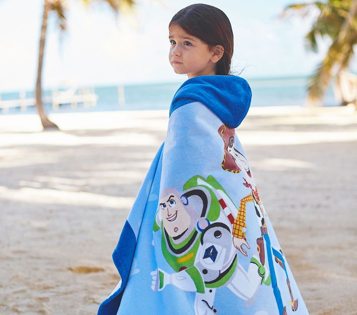 Disney and Pixar Toy Story Kid Beach Hooded Towel UPF 50+