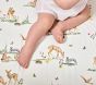 AERIN Fawn Organic Cotton Crib Fitted Sheet