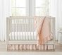 Ruffle European Linen Baby Quilt