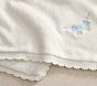 Bumblebee Garden Sherpa-Backed Knit Baby Blanket