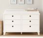 Leo 6-Drawer Changing Table (56w x 20d")