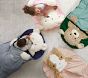 Bear Gingham Shaggy Head Sleeping Bag