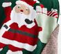 Santa Fuzzy Kid Throw Blanket