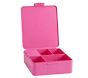 Open Box: Square All-In-One Recycled Kids Bento Box - Bright Pink