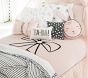 The Emily & Meritt Swiss Dot Bow Duvet Cover & Shams