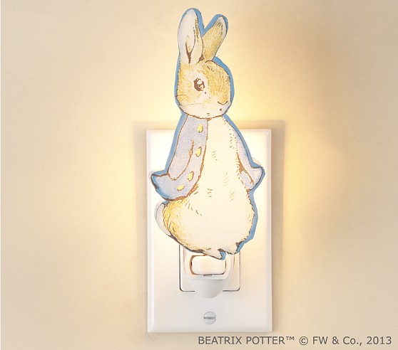 Peter Rabbit™ Kids Night Light | Pottery Barn Kids