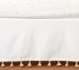 The Emily & Meritt Tassel Crib Skirt