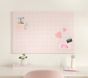 Open Box: Gingham No Nails Pinboard (36"W x 24"H) - Pink