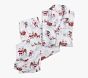 Heritage Santa Flannel Kid Pajama Set