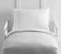 Solid Flannel Toddler Duvet Cover (Crib Sized)