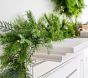 Light Up LED Faux Cedar Garland
