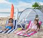 Pink Stripe Kid Beach Lounger