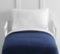Solid Flannel Toddler Duvet Cover (Crib Sized)