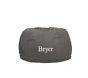 Anywhere Beanbag™ Slipcover, Gray Stitch
