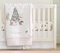 Blush Holly Jolly Santa Baby Quilt