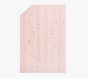 Blush Santa Bows Kid Throw Blanket