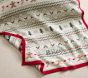 Christmas Fair Isle Knit Baby Blanket