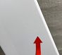 Open Box: Ava Regency Toddler Bed Conversion Kit Only - Simply White