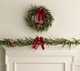Train Lit Faux Greenery Garland