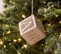 Personalized Wood Block Ornament