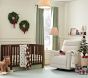 Holiday Trains Organic Cotton Crib Fitted Sheet