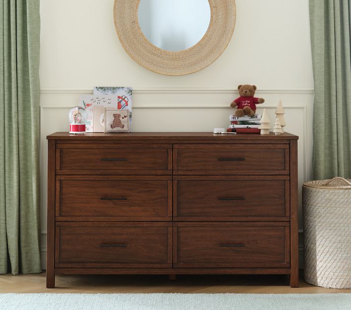 songesand 6 drawer dresser brown Camden 6-Drawer 56