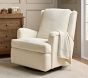 Chris Loves Julia Roll-Arm Swivel Glider Recliner