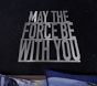 <i>Star Wars</i>&trade; May the Force Be With You<sup>&trade;</sup> Sign (24"x 20")