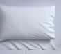 Chambray Striped Organic Cotton Sheet Set