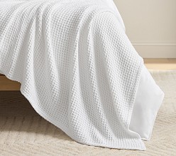 Waffle Weave Bed Blanket