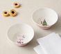 Pink Christmas Melamine Bowl