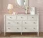 LoveShackFancy 7-Drawer Dresser with Bows (56w x 20d")