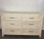 Open Box: Camden 6 Drawer Dresser (56"W x 19"D) - Sandstone