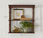 Chris Loves Julia Scallop Tiered Shelf (22"x 23")