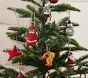 Red Mini Decorated Light Up Tree
