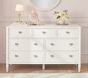LoveShackFancy 7-Drawer Dresser with Bows (56w x 20d")