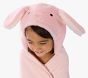 Bunny Luxe Faux Fur Kid Hooded Towel