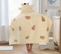Giraffe Luxe Faux Fur Kid Hooded Towel