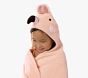 Super Soft Flamingo Kid Hooded Towel