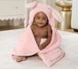 Bunny Luxe Faux Fur Baby Hooded Towel
