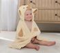 Giraffe Luxe Faux Fur Baby Hooded Towel