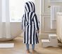 Striped Sherpa Kid Robe