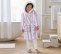 Striped Sherpa Kid Robe
