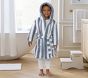 Striped Sherpa Kid Robe
