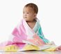 Rainbow Heart Mini Beach Towel UPF 50+