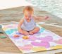 Rainbow Heart Mini Beach Towel UPF 50+